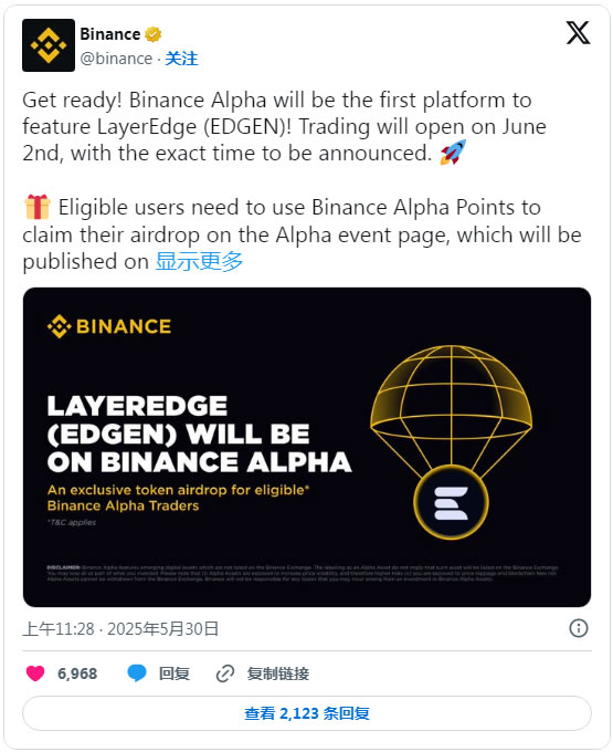 LayerEdge(EDGEN)币是什么？币安Alpha将上线EDGEN,未来潜力如何？